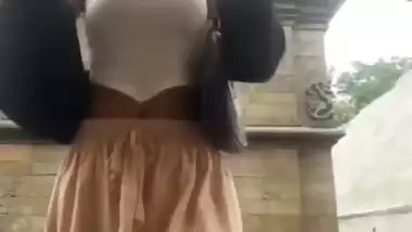 Nude Nepali girl perfect body curves exposing for lover