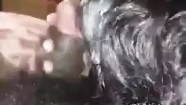 Country wood looking dusky Tamil wife Bangla MMS sex