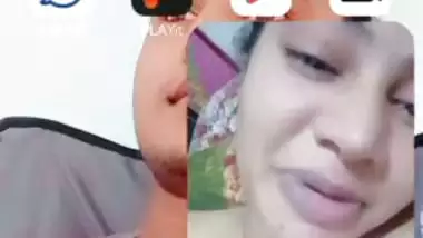 Video call nude show of sexy Indian girlfriend MMS