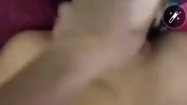 Big boobs wife sharing with husband friend on video call