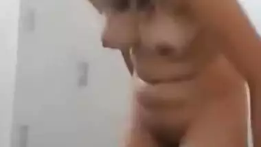 Camera films a Desi sex wife stripping naked in such a XXX manner
