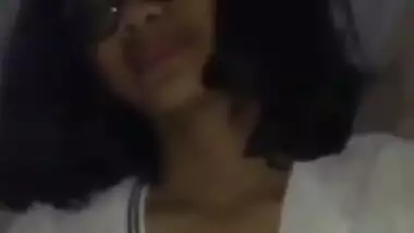 Sexy college girl riding her boyfriend mms