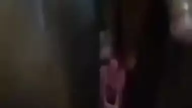 Horny Desi XXX girl masturbating and squirting in the bathroom MMS