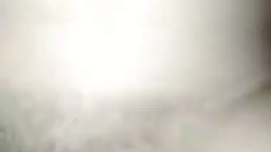 Indian Bhabhi boob pressed try to show face and cummed on boob