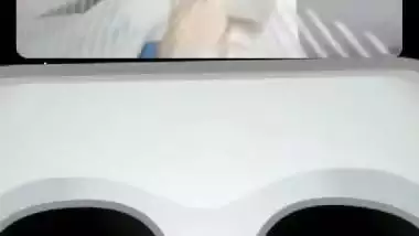 Tamil girlfriend sits naked for boyfriend to masturbate
