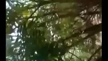 Village couple outdoor Missionary sex