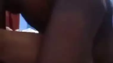 Malayalam sex video of a couple in a missionary position