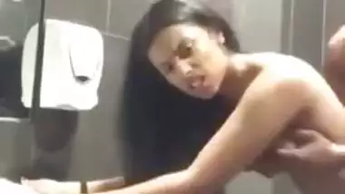 Super hot teen sex with her bf in the baths